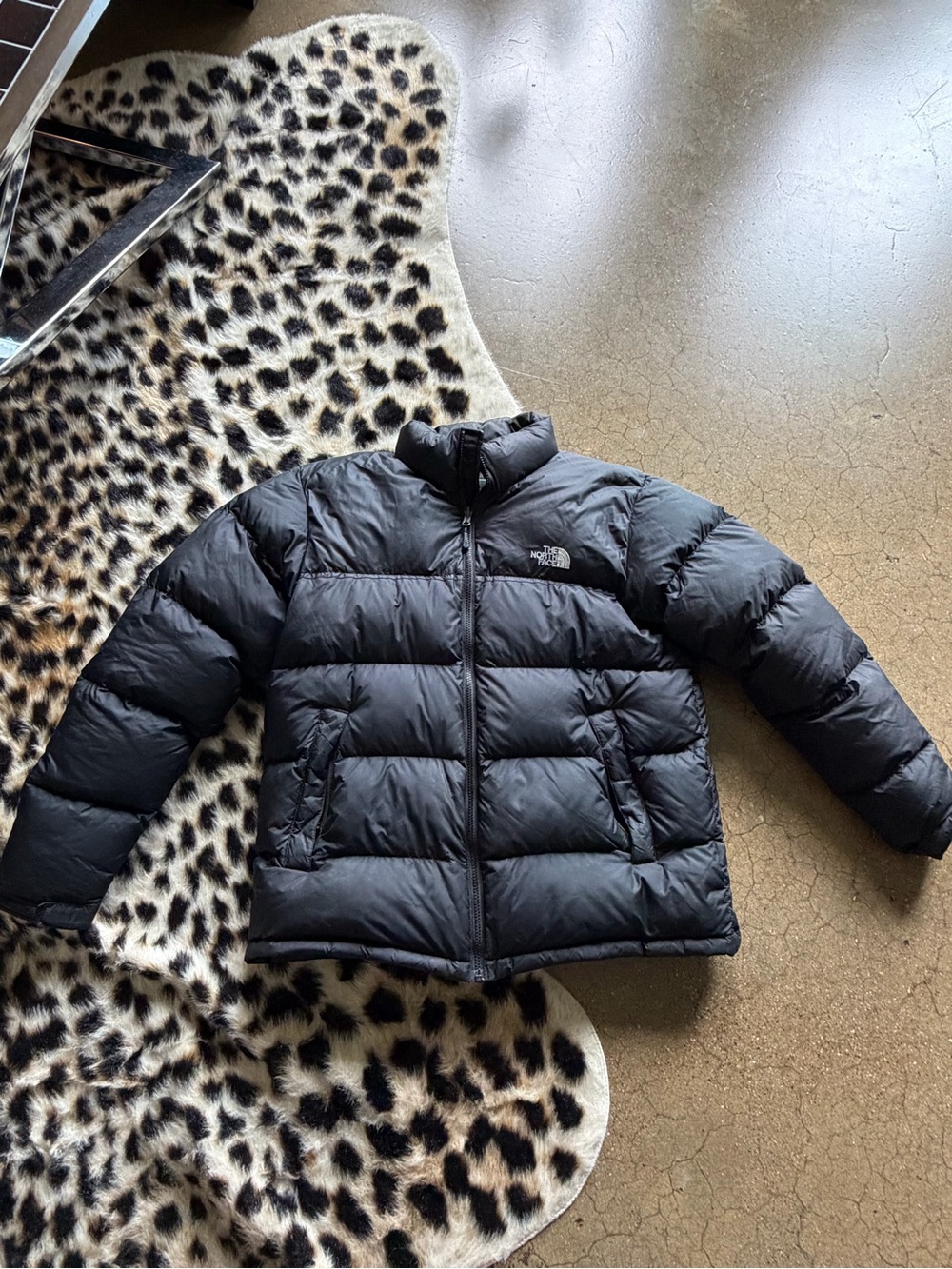 The North Face Men's Black Puffy Down Jacket